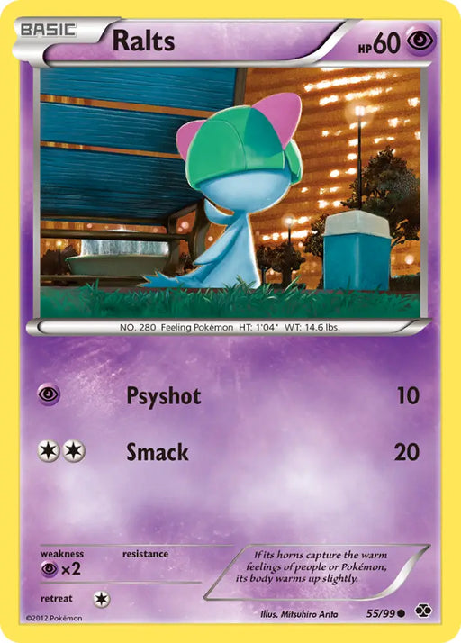 Ralts (55/99) [Black & White: Next Destinies] - Pokemon Single