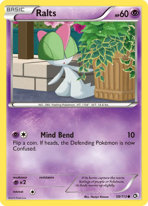 Ralts (59/113) [Black & White: Legendary Treasures] - Pokemon Single