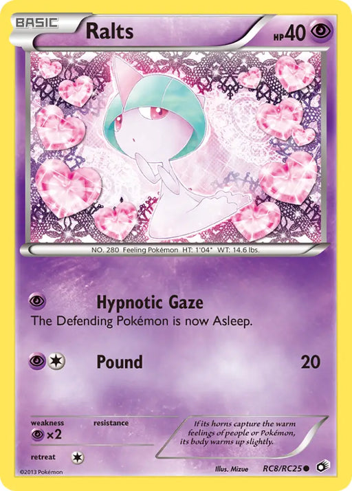 Ralts (RC8/RC25) [Black & White: Legendary Treasures] - Pokemon Single
