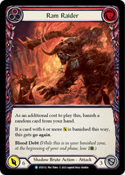 Ram Raider (Red) [Dusk Till Dawn] Rainbow Foil - Flesh And Blood Single