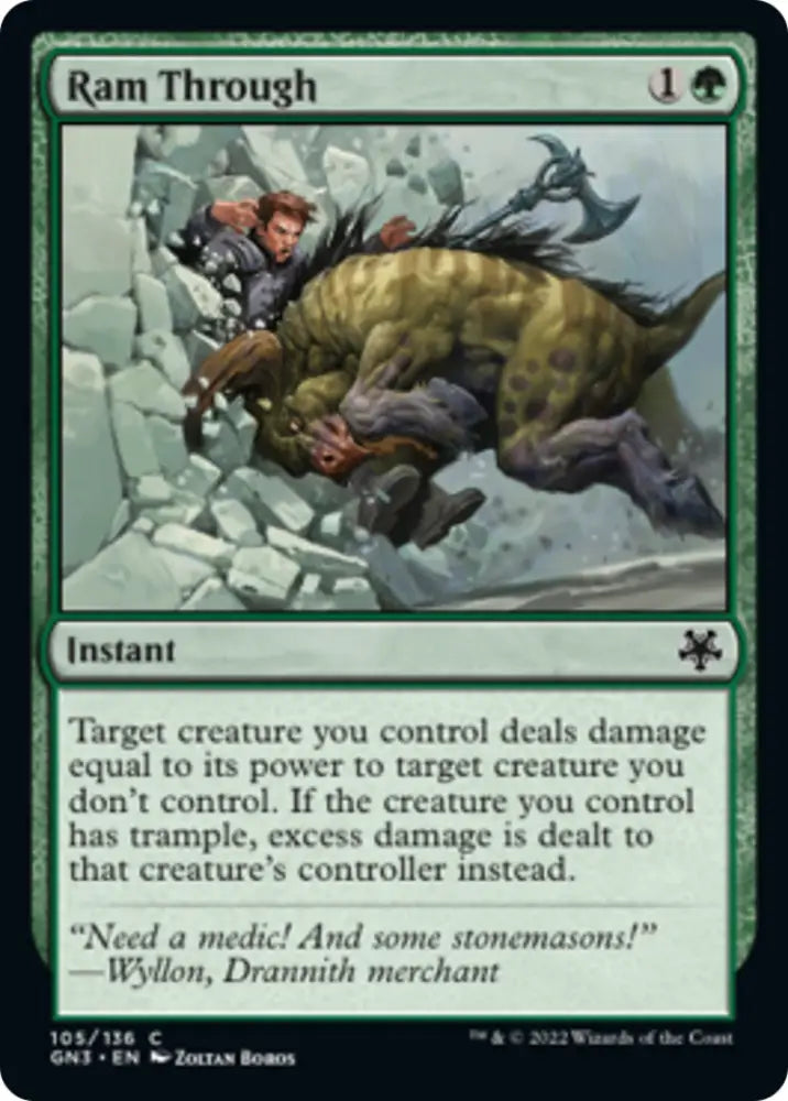 Ram Through [Game Night: Free-for-All] - MTG Single