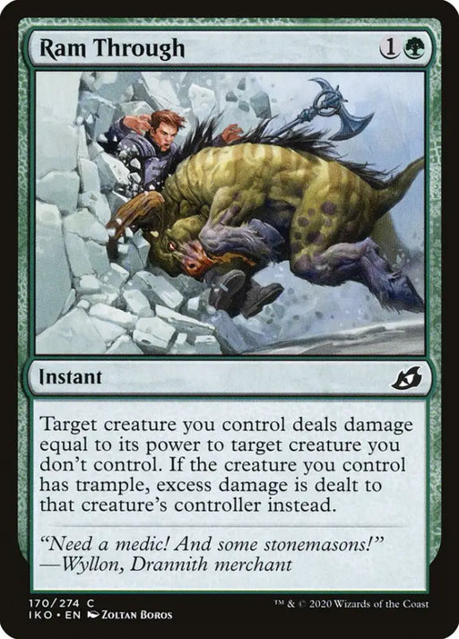 Ram Through [Ikoria: Lair of Behemoths] - MTG Single