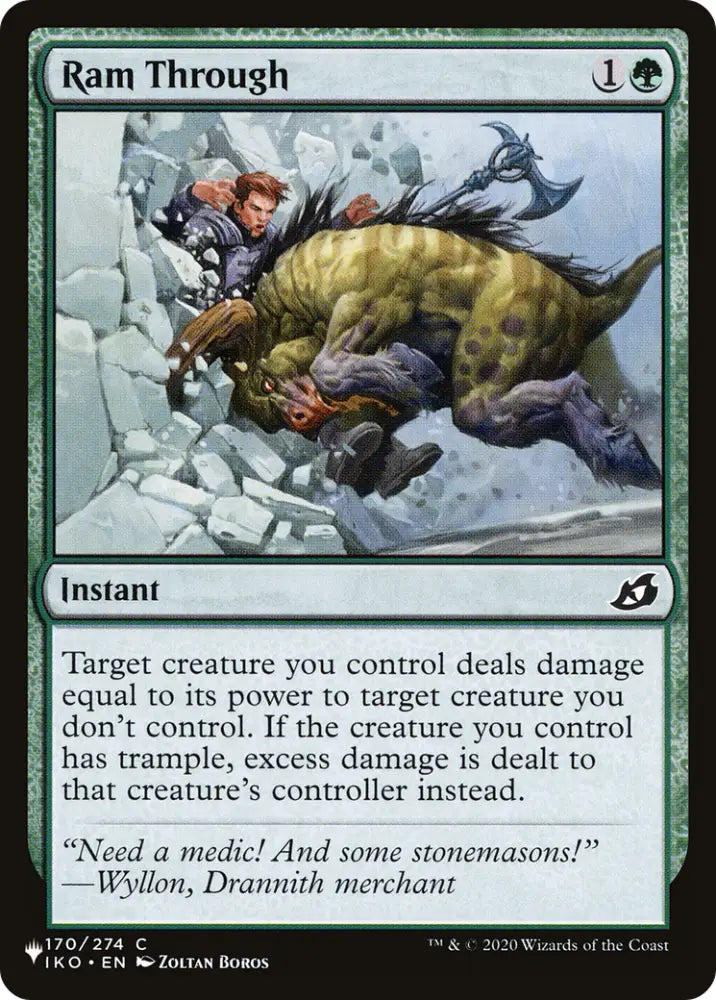 Ram Through [The List] - MTG Single