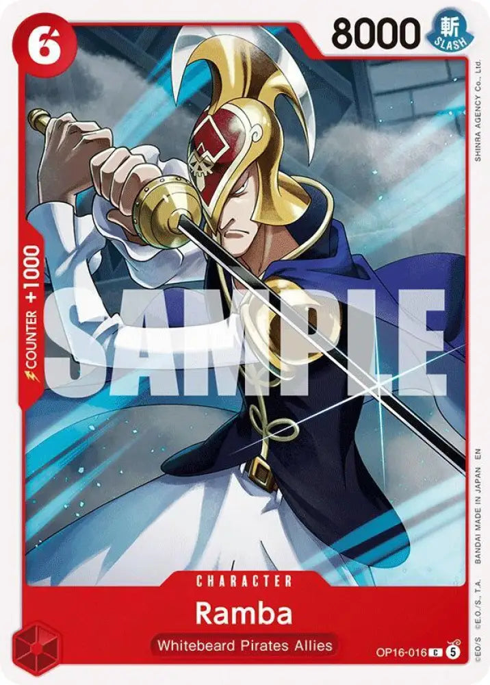 Ramba (OP16-016) [The Time of Battle]