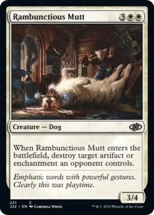 Rambunctious Mutt [Jumpstart 2022] - MTG Single