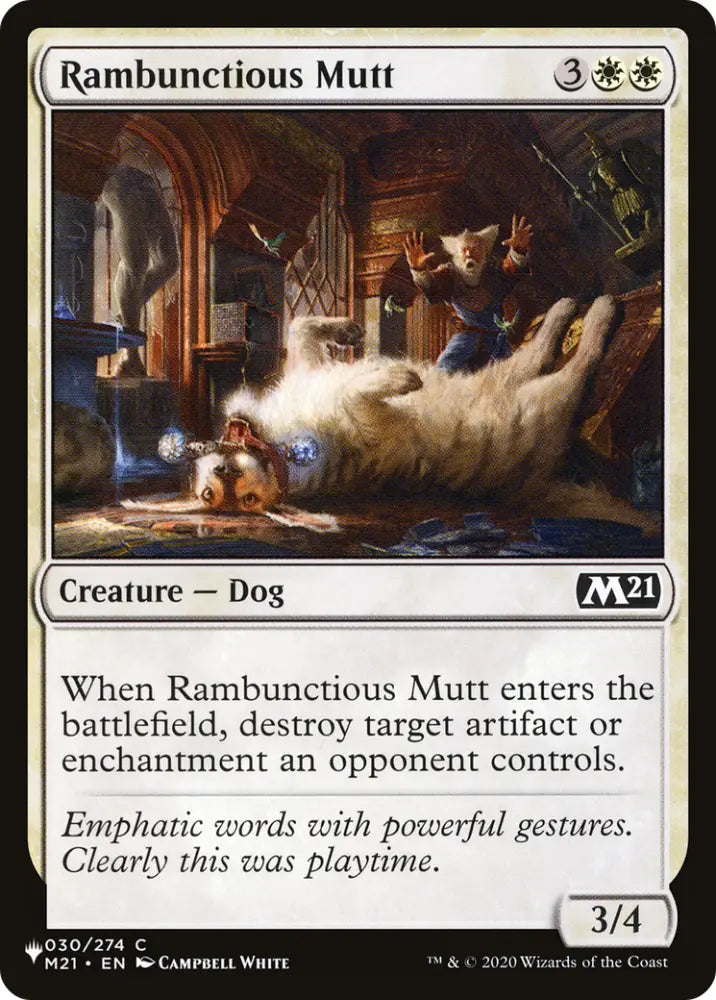 Rambunctious Mutt [The List] - MTG Single