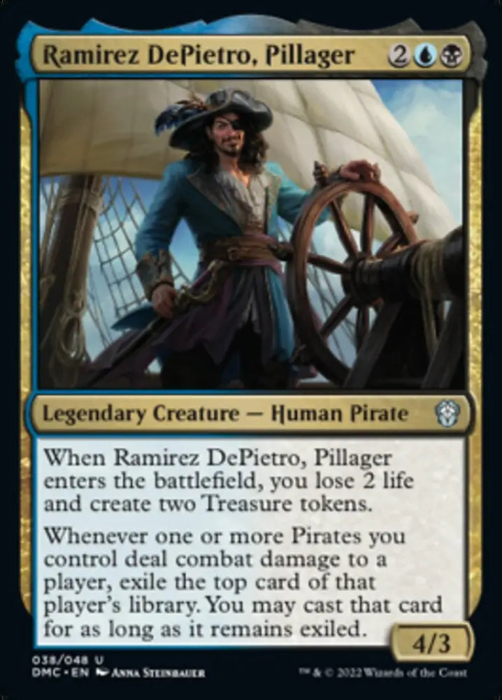 Ramirez DePietro Pillager [Dominaria United Commander] - MTG Single