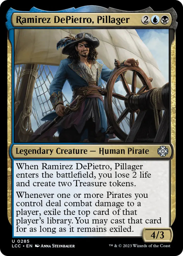 Ramirez DePietro Pillager [The Lost Caverns of Ixalan Commander] - MTG Single