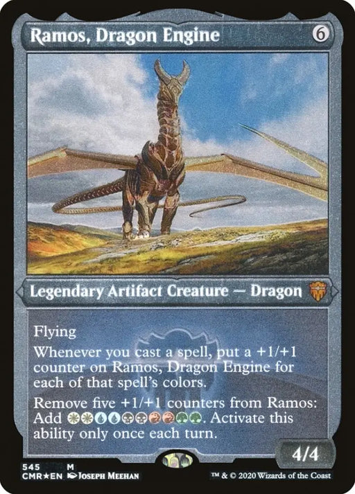 Ramos Dragon Engine (Etched) [Commander Legends] - MTG Single
