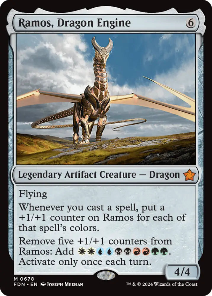 Ramos Dragon Engine [Foundations] - MTG Single