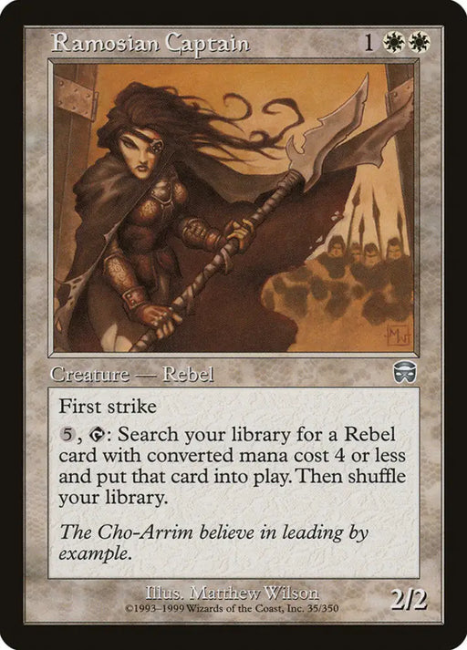 Ramosian Captain [Mercadian Masques] - MTG Single