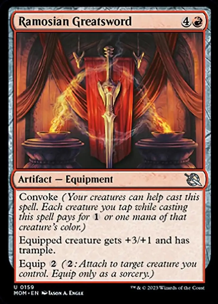 Ramosian Greatsword [March of the Machine] - MTG Single