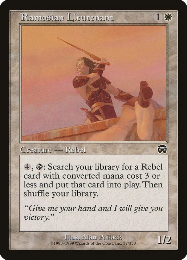 Ramosian Lieutenant [Mercadian Masques] - MTG Single