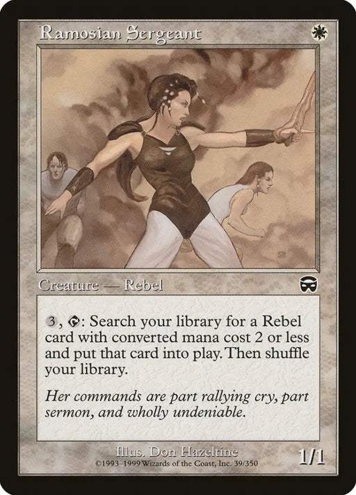Ramosian Sergeant [Mercadian Masques] - MTG Single