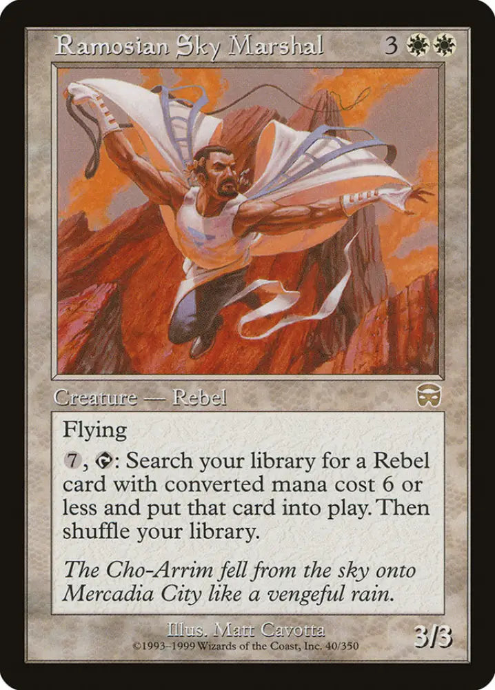 Ramosian Sky Marshal [Mercadian Masques] - MTG Single