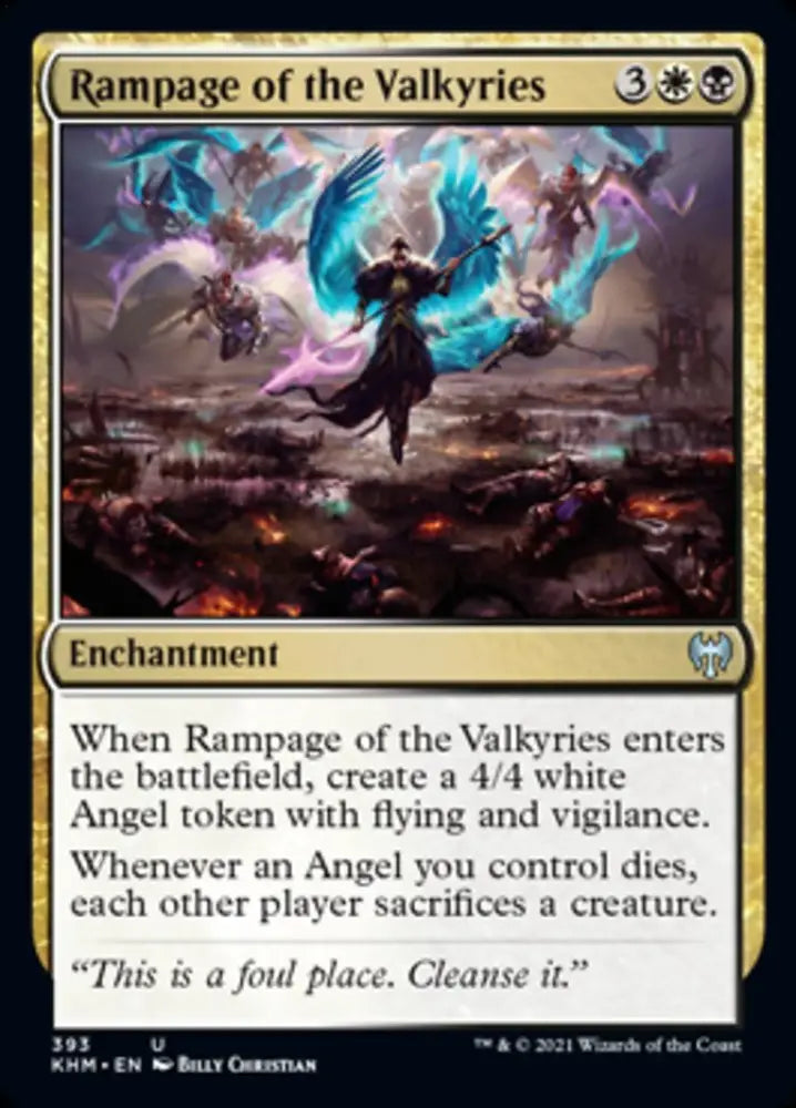 Rampage of the Valkyries [Kaldheim] - MTG Single