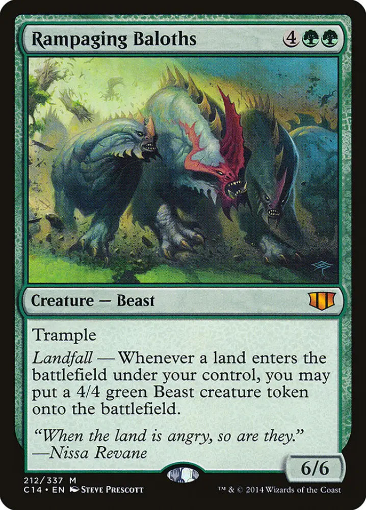 Rampaging Baloths [Commander 2014] - MTG Single