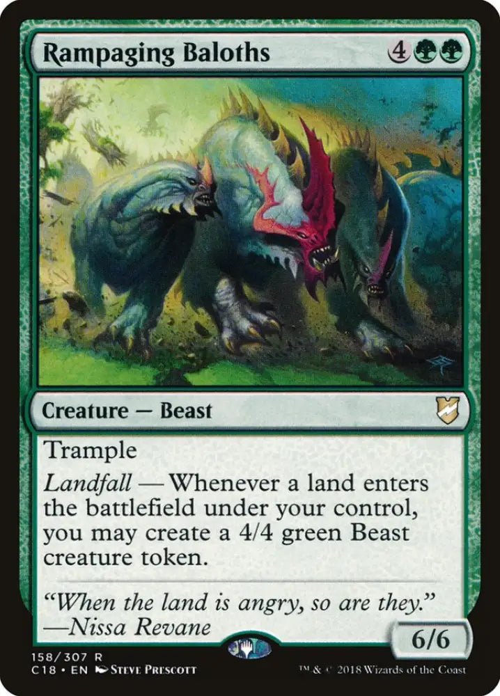 Rampaging Baloths [Commander 2018] - MTG Single