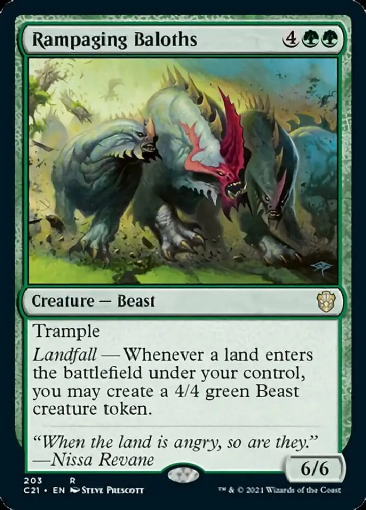 Rampaging Baloths [Commander 2021] - MTG Single