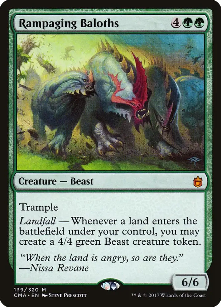 Rampaging Baloths [Commander Anthology] - MTG Single