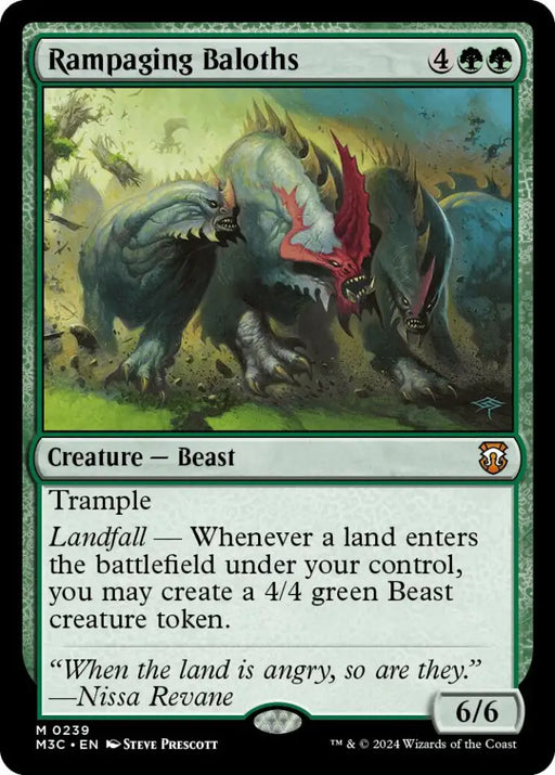 Rampaging Baloths [Modern Horizons 3 Commander] - MTG Single