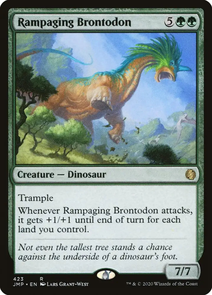 Rampaging Brontodon [Jumpstart] - MTG Single