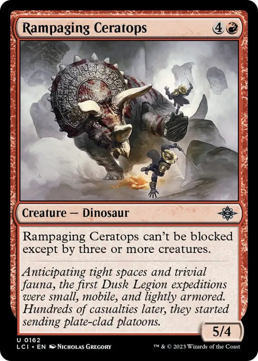Rampaging Ceratops [The Lost Caverns of Ixalan] - MTG Single