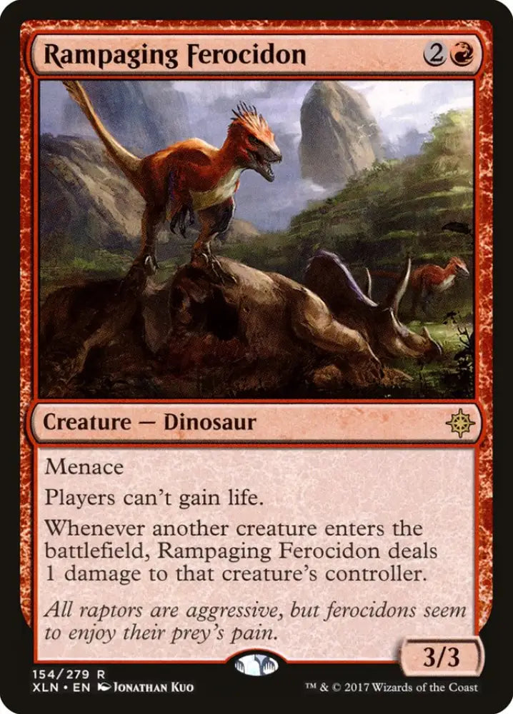 Rampaging Ferocidon [Ixalan] - MTG Single
