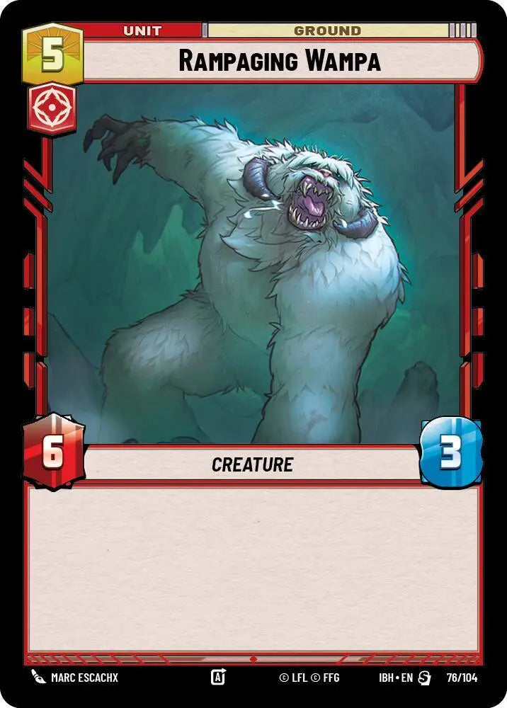 Rampaging Wampa (76/104) [Intro Battle: Hoth]