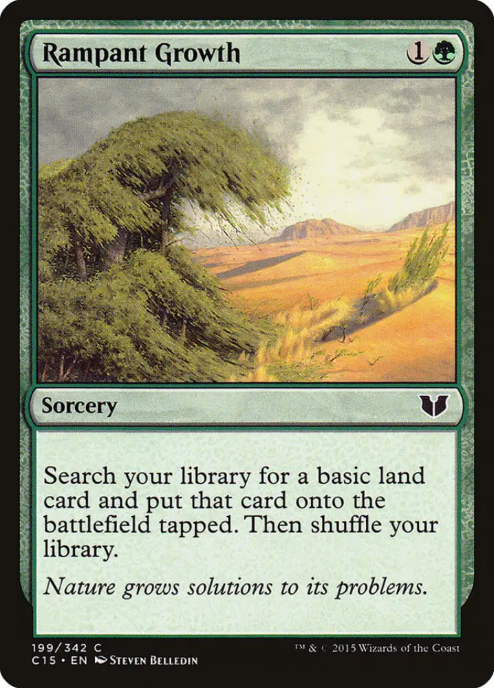 Rampant Growth [Commander 2015] - MTG Single