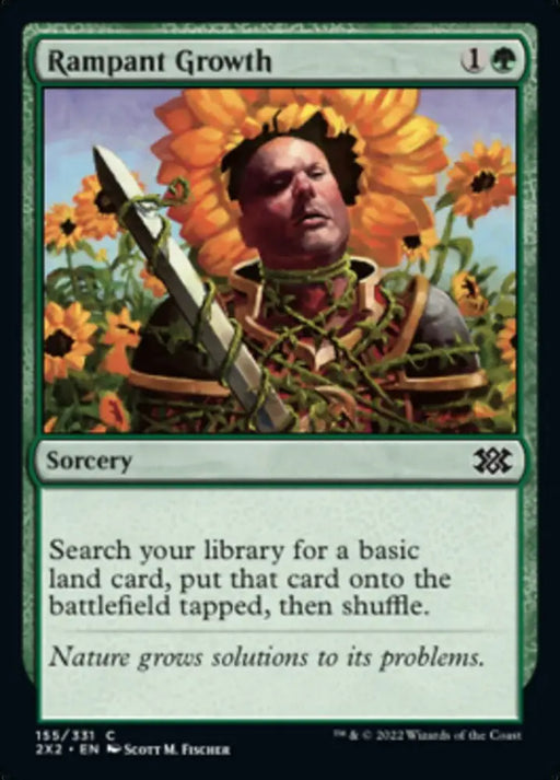 Rampant Growth [Double Masters 2022] - MTG Single