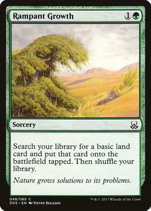 Rampant Growth [Duel Decks: Mind vs. Might] - MTG Single
