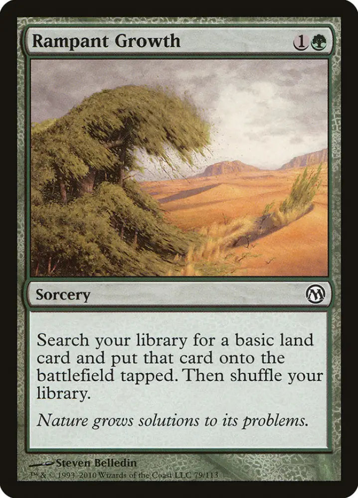 Rampant Growth [Duels of the Planeswalkers] - MTG Single