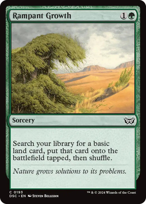 Rampant Growth [Duskmourn: House of Horror Commander] - MTG Single