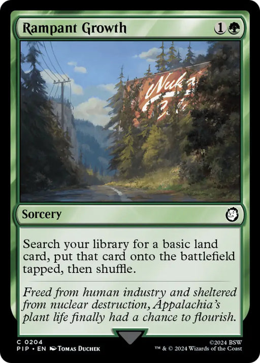 Rampant Growth [Fallout] - MTG Single