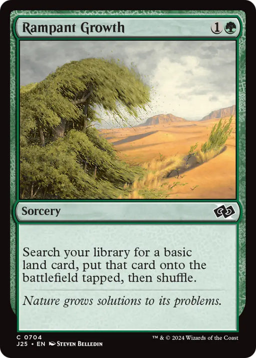 Rampant Growth [Foundations Jumpstart] - MTG Single