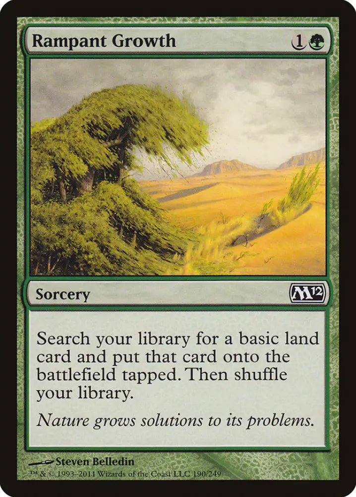 Rampant Growth [Magic 2012] - MTG Single