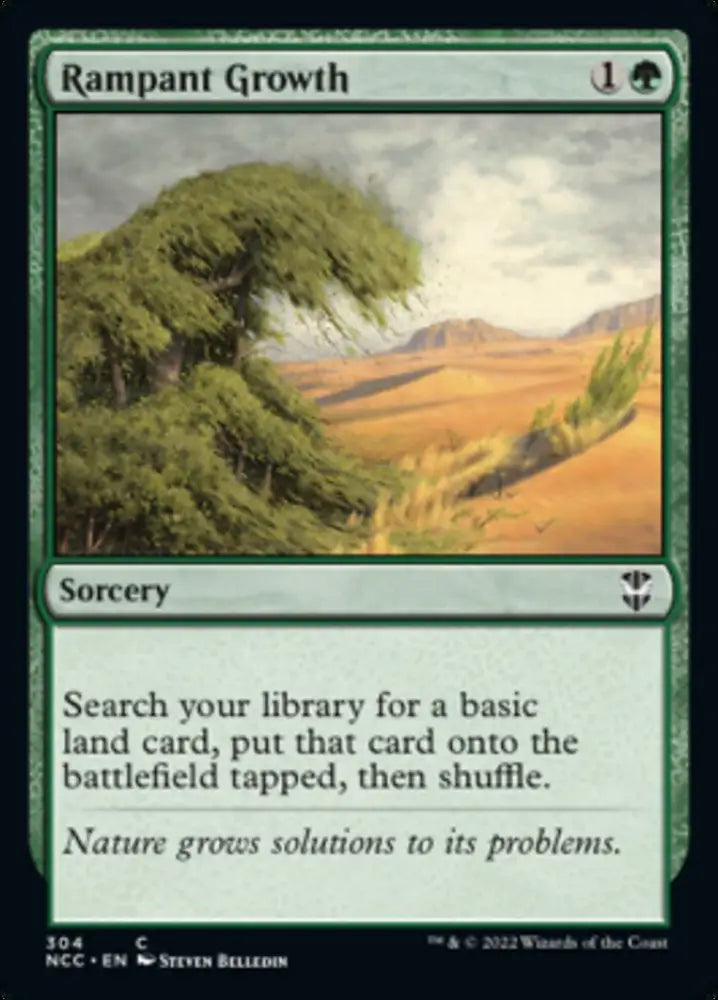 Rampant Growth [Streets of New Capenna Commander] - MTG Single