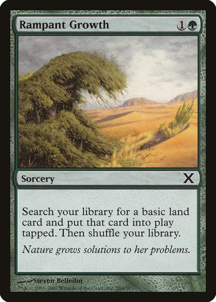 Rampant Growth [Tenth Edition] - MTG Single