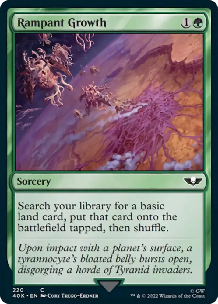 Rampant Growth [Warhammer 40,000] - MTG Single