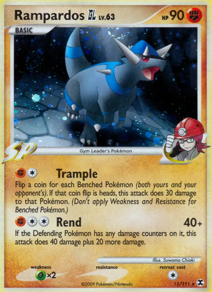 Rampardos GL (11/111) [Platinum: Rising Rivals] - Pokemon Single