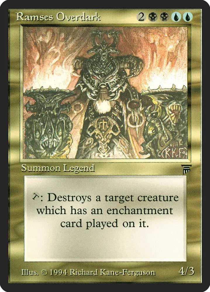 Ramses Overdark [Legends] - MTG Single