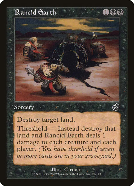 Rancid Earth [Torment] - MTG Single