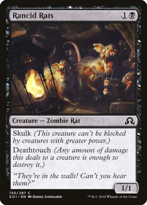 Rancid Rats [Shadows over Innistrad] - MTG Single