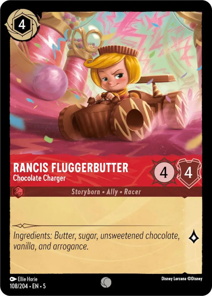 Rancis Fluggerbutter - Chocolate Charger (108/204) [Shimmering Skies] - Lorcana Single