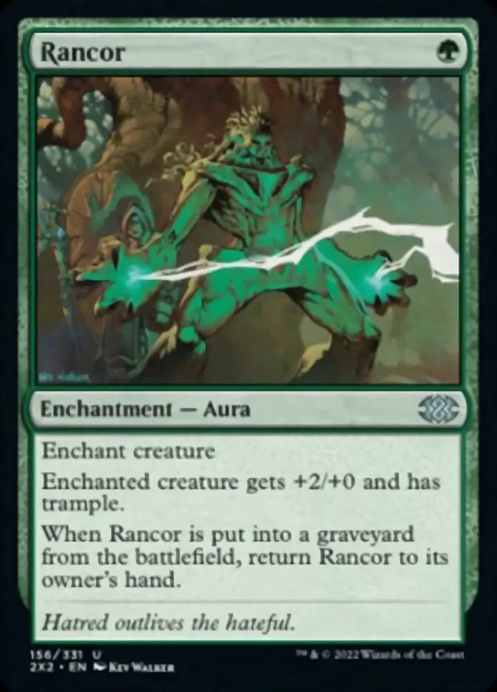 Rancor [Double Masters 2022] - MTG Single