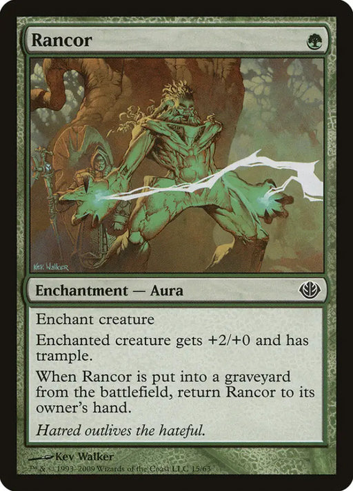 Rancor [Duel Decks: Garruk vs. Liliana] - MTG Single