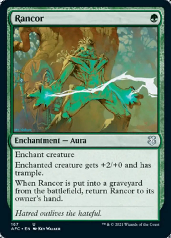 Rancor [Dungeons & Dragons: Adventures in the Forgotten Realms Commander] - MTG Single