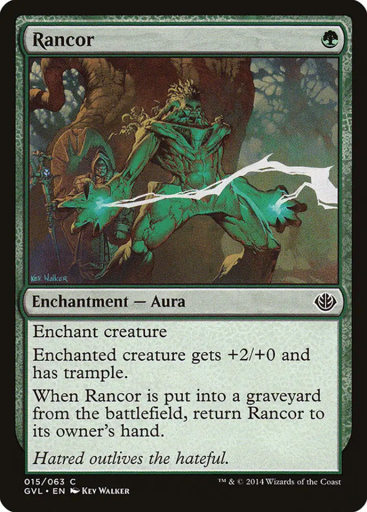 Rancor (Garruk vs. Liliana) [Duel Decks Anthology] - MTG Single
