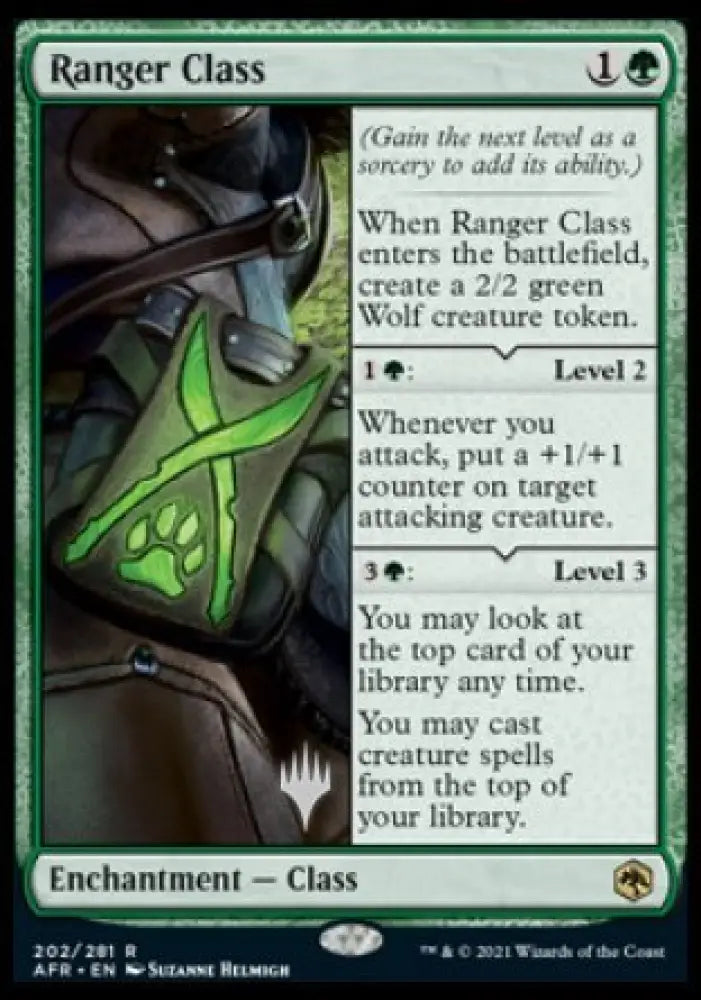 Ranger Class (Promo Pack) [Dungeons & Dragons: Adventures in the Forgotten Realms Promos] - MTG Single